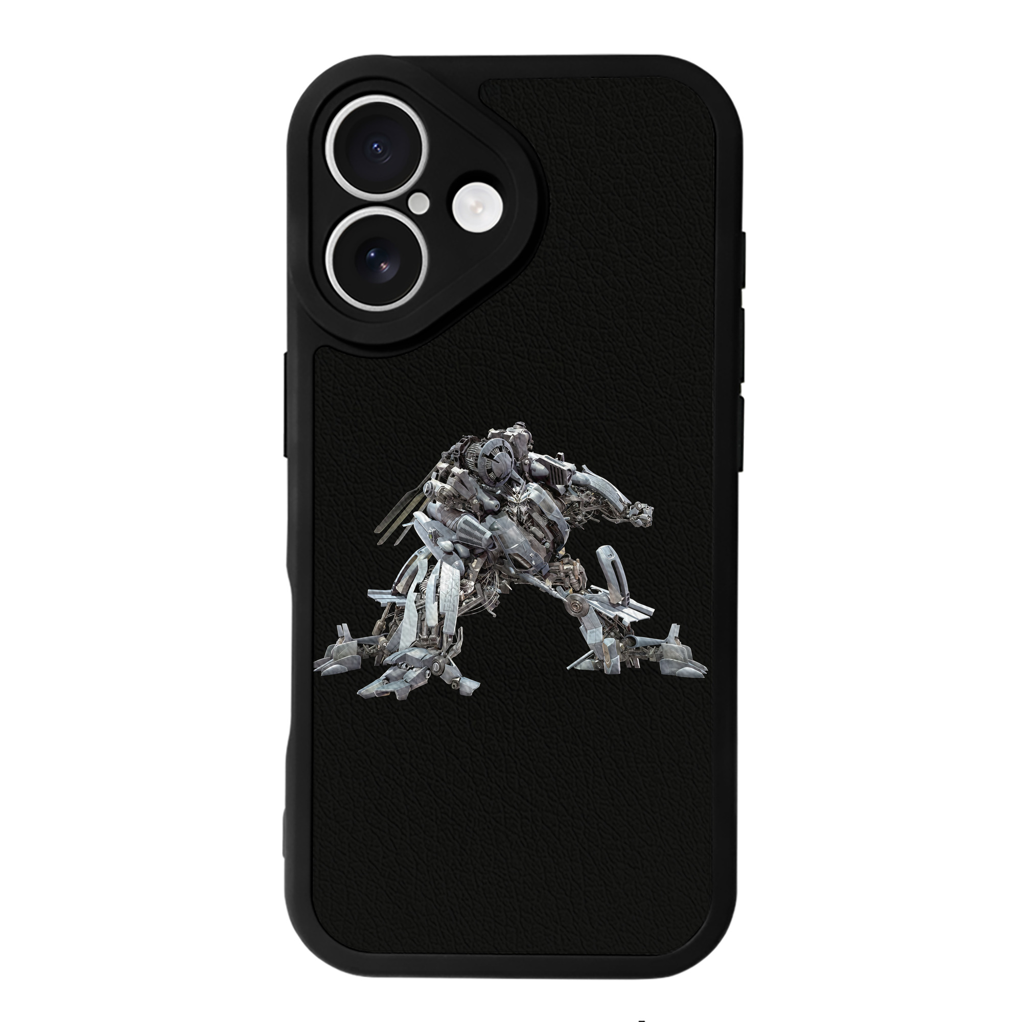 （画像用） Transformers トランスフォーマー 【iPhone 16シリーズ対応】シリコンスマホケース（レザー調） 材質：シリコン